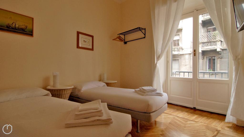 Italianway-Pecchio Apartman Milánó Szoba fotó